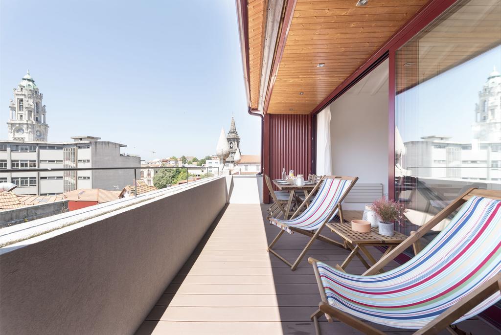 Lovelystay - Top Floor Balcony Apartment ปอร์โต ภายนอก รูปภาพ